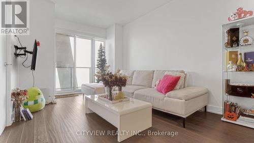 3208 - 20 Shore Breeze Drive, Toronto (Mimico), ON - Indoor Photo Showing Living Room