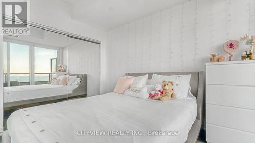 3208 - 20 Shore Breeze Drive, Toronto (Mimico), ON - Indoor Photo Showing Bedroom