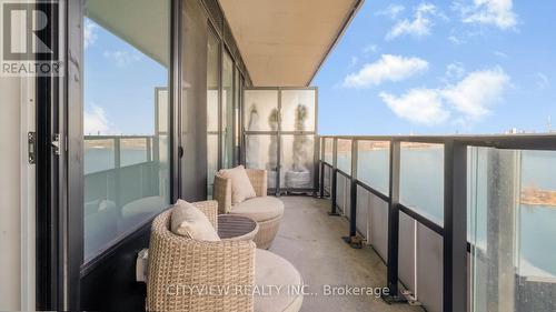 3208 - 20 Shore Breeze Drive, Toronto (Mimico), ON - Outdoor With Body Of Water With Balcony With Exterior