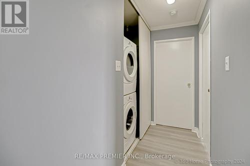 605 - 3 Rowntree Road, Toronto (Mount Olive-Silverstone-Jamestown), ON - Indoor Photo Showing Laundry Room