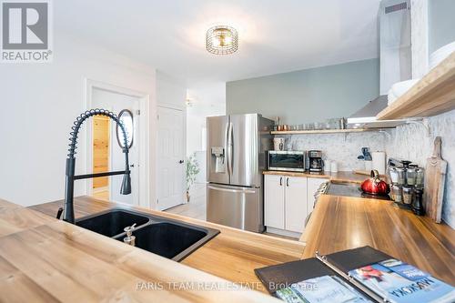 107 Revell Street, Gravenhurst, ON - Indoor Photo Showing Kitchen With Double Sink