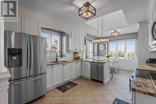 80 Courtney Street, Clarington (Bowmanville), ON - Indoor Photo Showing Kitchen With Double Sink