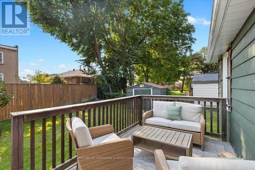 107 Byron Street, Quinte West, ON - Outdoor With Deck Patio Veranda With Exterior