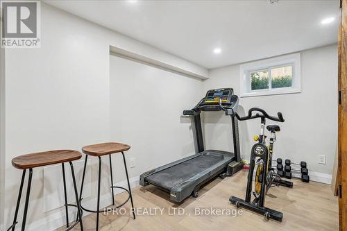 38 Fairwood Place W, Burlington (Bayview), ON - Indoor Photo Showing Gym Room