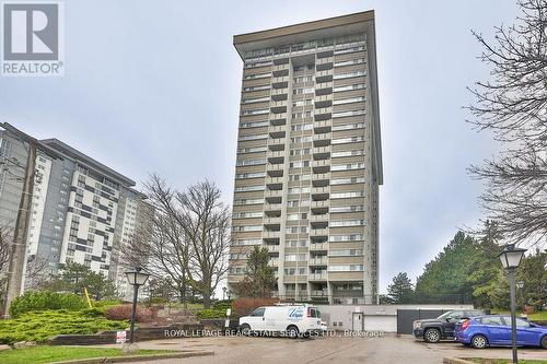 1706 - 375 King Street N, Waterloo, ON - Outdoor With Balcony With Facade