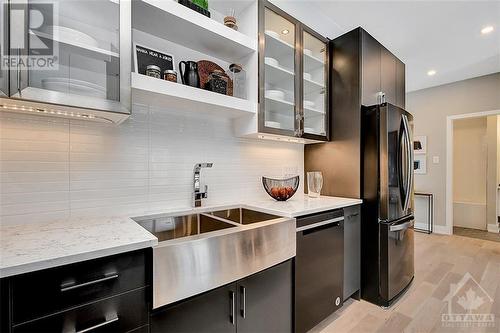 Kitchen. Images provided are to showcase builder finishes. - 3600 Brian Coburn Boulevard Unit#2311, Ottawa, ON - Indoor Photo Showing Kitchen With Double Sink With Upgraded Kitchen