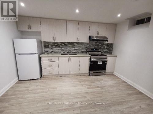 (Bsmt) - 23 Silkgrove Terrace, Markham (Wismer), ON - Indoor Photo Showing Kitchen With Double Sink