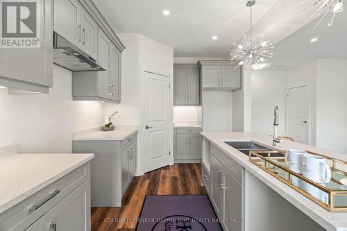 167 Greene Street, South Huron (Exeter), ON - Indoor Photo Showing Kitchen With Double Sink