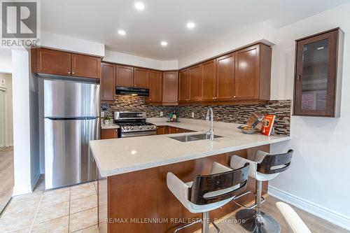 41 Lathbury Street, Brampton, ON - Indoor Photo Showing Kitchen With Double Sink