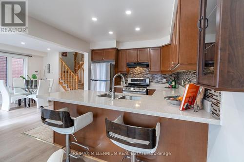 41 Lathbury Street, Brampton, ON - Indoor Photo Showing Kitchen With Double Sink With Upgraded Kitchen