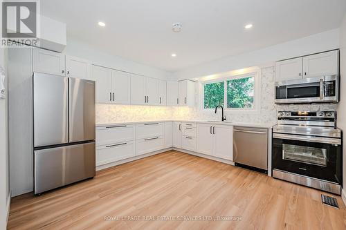 87 Lottridge Street, Hamilton (Gibson), ON - Indoor Photo Showing Kitchen With Stainless Steel Kitchen With Upgraded Kitchen