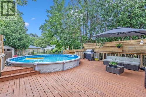 6 Rossford Crescent, Kitchener, ON - Outdoor With Above Ground Pool With Backyard With Exterior