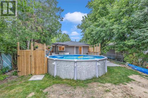 6 Rossford Crescent, Kitchener, ON - Outdoor With Above Ground Pool With Backyard