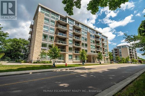 506 - 467 Charlton Avenue E, Hamilton (Stinson), ON - Outdoor With Balcony With Facade