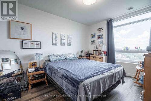 506 - 467 Charlton Avenue E, Hamilton (Stinson), ON - Indoor Photo Showing Bedroom