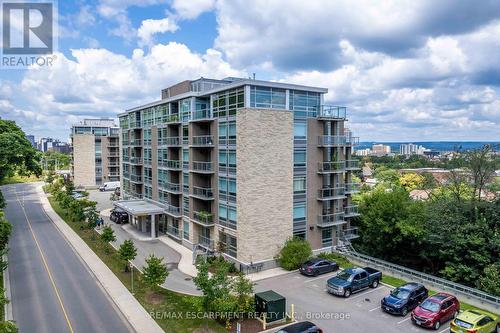 506 - 467 Charlton Avenue E, Hamilton (Stinson), ON - Outdoor With Balcony With Facade