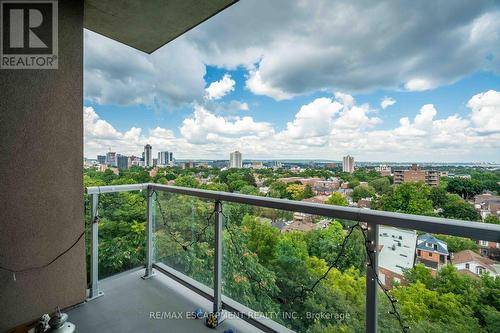 506 - 467 Charlton Avenue E, Hamilton (Stinson), ON - Outdoor With Balcony With View