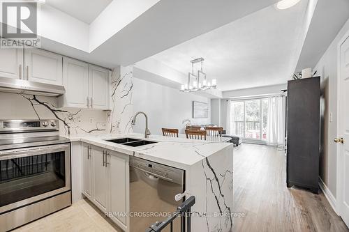 2042 - 3033 Finch Avenue W, Toronto (Humbermede), ON - Indoor Photo Showing Kitchen With Double Sink