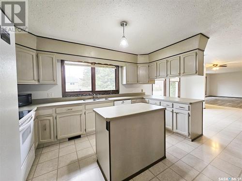 1282 111Th Street, North Battleford, SK - Indoor Photo Showing Kitchen With Double Sink