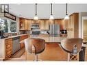 5040 Meier Sub Road, Cluculz Lake, BC  - Indoor Photo Showing Kitchen With Double Sink 