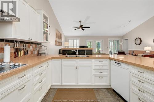 1354 Blue Heron, Windsor, ON - Indoor Photo Showing Kitchen With Double Sink