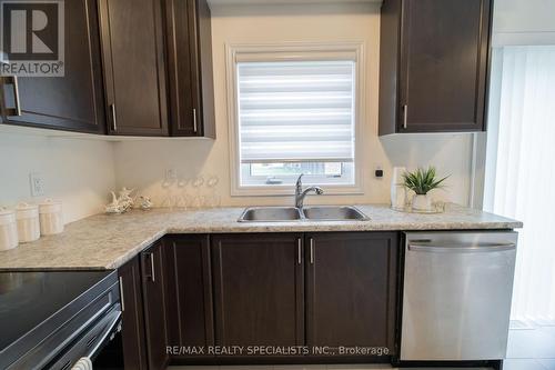 16 Macklin Street, Brantford, ON - Indoor Photo Showing Kitchen With Double Sink