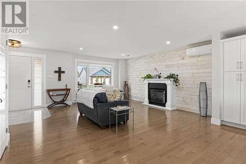 64 Satara Drive, Moncton, NB - Indoor Photo Showing Living Room With Fireplace