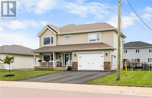 64 Satara Drive, Moncton, NB - Outdoor With Deck Patio Veranda With Facade