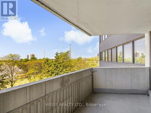 501 - 150 Neptune Drive, Toronto (Englemount-Lawrence), ON - Outdoor With Balcony With Exterior