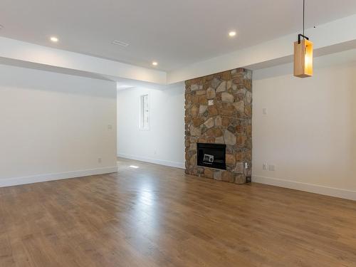 6511 Savona Access Rd, Kamloops, BC - Indoor Photo Showing Living Room With Fireplace