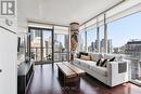 2507 - 37 Grosvenor Street, Toronto (Bay Street Corridor), ON  - Indoor Photo Showing Living Room 