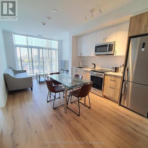 804 - 1195 The Queensway, Toronto (Islington-City Centre West), ON - Indoor Photo Showing Kitchen With Stainless Steel Kitchen