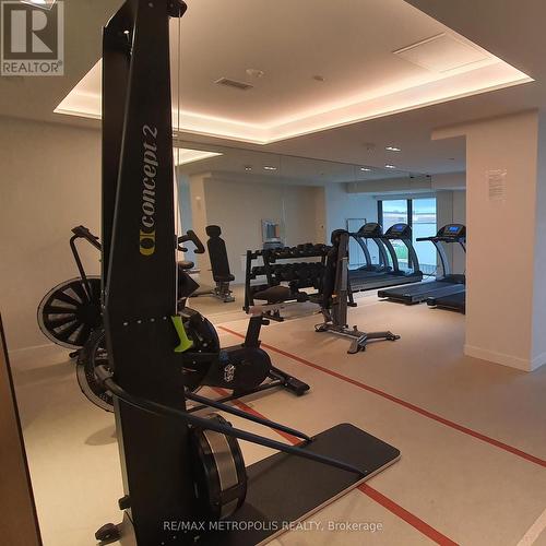 804 - 1195 The Queensway, Toronto (Islington-City Centre West), ON - Indoor Photo Showing Gym Room