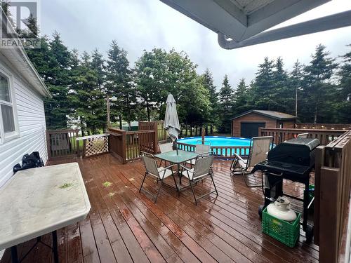 109A Conception Bay Highway, Clarkes Beach, NL - Outdoor With Deck Patio Veranda With Exterior