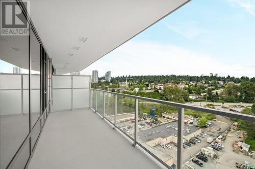 1604 318 Alderson Avenue, Coquitlam, BC - Outdoor With Balcony With View With Exterior