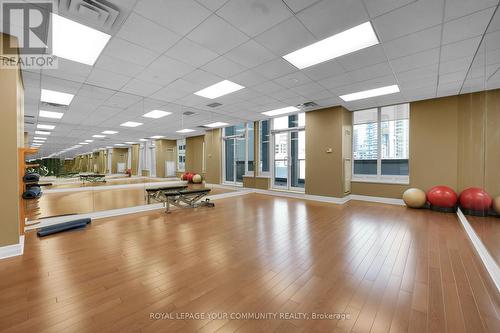 3003 - 35 Balmuto Street, Toronto, ON - Indoor Photo Showing Gym Room