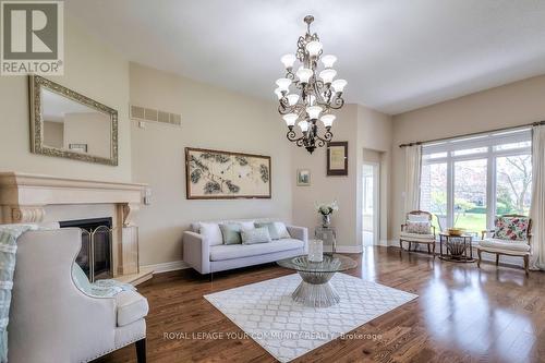 19 Boros Link, Whitchurch-Stouffville, ON - Indoor Photo Showing Living Room With Fireplace