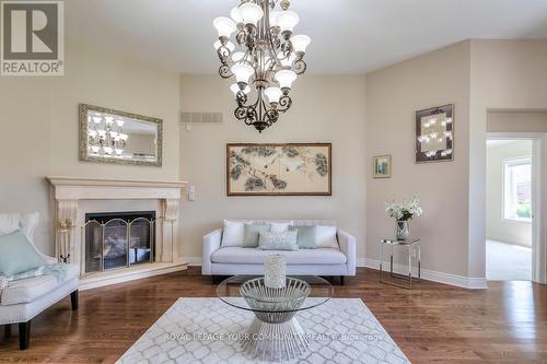 19 Boros Link, Whitchurch-Stouffville, ON - Indoor Photo Showing Living Room With Fireplace