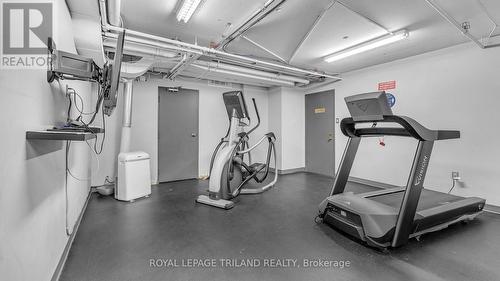 204 - 155 Kent Street, London, ON - Indoor Photo Showing Gym Room