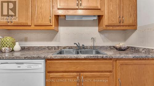 204 - 155 Kent Street, London, ON - Indoor Photo Showing Kitchen With Double Sink