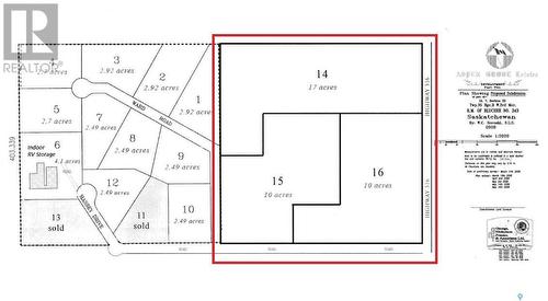 Highway 316 Land - 37 Acres, Blucher Rm No. 343, SK 