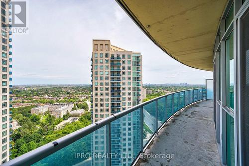 2201 - 70 Absolute Avenue, Mississauga, ON - Outdoor With Balcony With View With Exterior