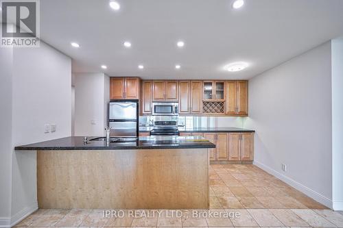 2201 - 70 Absolute Avenue, Mississauga, ON - Indoor Photo Showing Kitchen With Double Sink