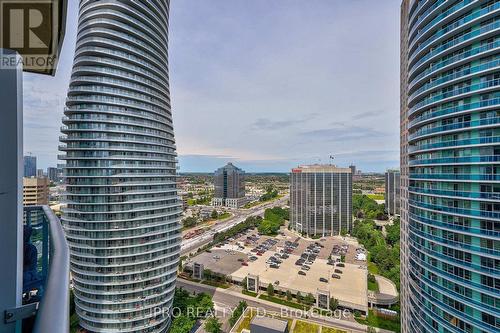 2201 - 70 Absolute Avenue, Mississauga, ON - Outdoor With Facade