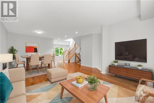 Virtually Staged - 1146 Halton Terrace, Ottawa, ON - Indoor Photo Showing Living Room