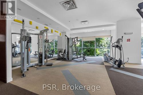 2406 - 80 Western Battery Road E, Toronto (Niagara), ON - Indoor Photo Showing Gym Room