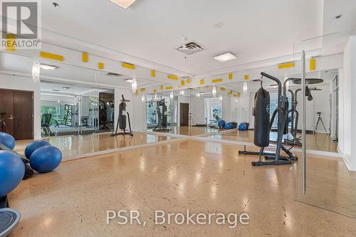 2406 - 80 Western Battery Road E, Toronto (Niagara), ON - Indoor Photo Showing Gym Room