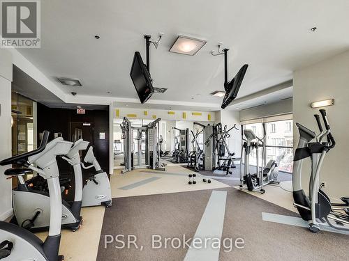 2406 - 80 Western Battery Road E, Toronto (Niagara), ON - Indoor Photo Showing Gym Room