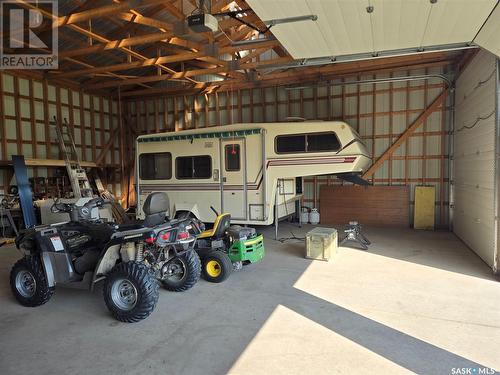 Holmes Riverfront Acreage, St. Louis Rm No. 431, SK - Indoor Photo Showing Garage