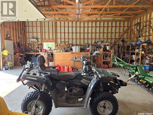 Holmes Riverfront Acreage, St. Louis Rm No. 431, SK - Indoor Photo Showing Garage